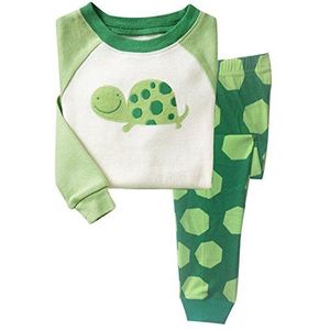 Little Hand Pyjamaset voor jongens (2 stuks), Groen