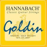 Hannabach 652727 Serie 725 klassieke gitaarsnaren, medium/hoge spanning, Goldin