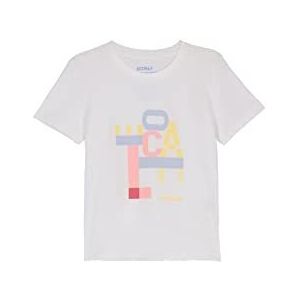 ECOALF Bilimalf T-shirt Fille Blanc Main pour Filles, blanc