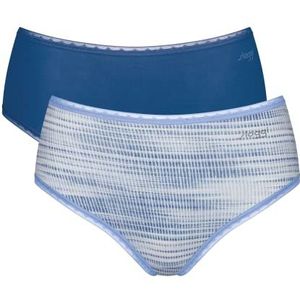 Sloggi Hikini / Tai dames, blauw - donkere overall, S, blauw - donkere overall