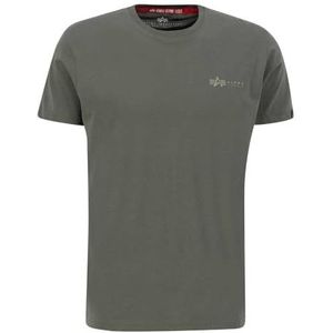 Alpha Industries Air Force T-shirt voor heren, Donker olijfgroen