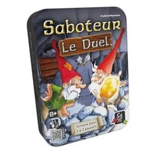 GIGAMIC - Saboteur kaartspel: Le Duel, AMSLD, 8 jaar tot 99 jaar, D'or