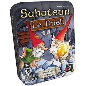 GIGAMIC - Saboteur kaartspel: Le Duel, AMSLD, 8 jaar tot 99 jaar, D'or