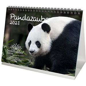 Pandazauber bureaukalender DIN A5 voor Panda 2023