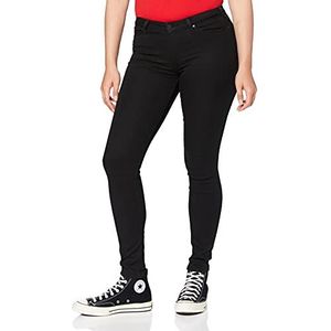 Lee scarlett jeans skinny dames, Zwart (Zwart Spoelen 47)
