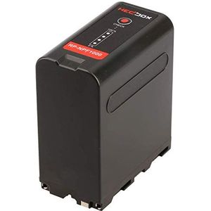 HEDBOX RP-NPF1000 Li-Ion batterij met hoge capaciteit (77Wh / 10400mAh) compatibel met Sony NP-F970, NP-F990