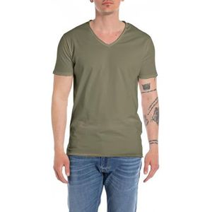 Replay T-shirt heren, 408 Light Military