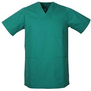 MISEMIYA Medisch Service-T-shirt, uniseks, volwassenen, groen, M, Groen