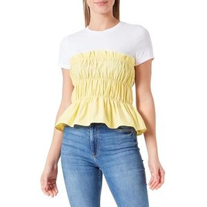 myMo T-shirt pour femme, Citron, XS