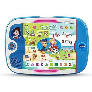 VTech - Paw Patrol, TactiPad educatieve missies, touchscreen tablet voor kinderen zonder scherm, activiteitenbladen en educatieve spellen, Paw Patrol-speelgoed, cadeau voor kinderen van 3 jaar tot 7