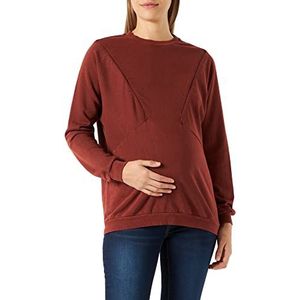 Noppies Ponca Nursing trui met lange mouwen, sweater voor dames, henna - P635, 44, Henna - P635