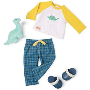 Our Generation - BD30477Z - Deluxe outfit - dinopyjama voor jongens
