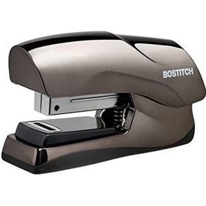 Bostitch Office Nietmachine 40 vellen, kleine nietmachine, past in uw handpalm, zwart verchroomd