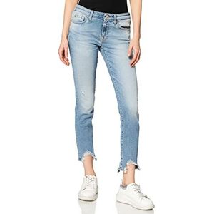 7 For All Mankind Dames Jeans, Lichtblauw