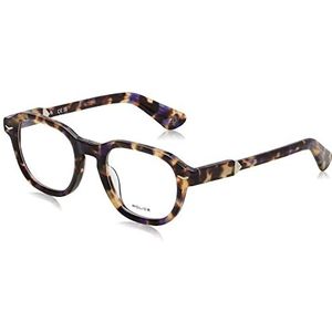 Police Lunettes de Soleil Homme, Yellow Spotted Havana With Shiny Brown, 50
