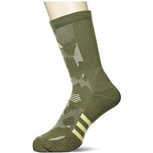 adidas Trainingssokken met camouflagepatroon, olijfgroen/metallic grijs/limoengroen, L