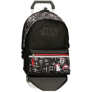 Star Wars space mission dubbele laptoprugzak, zwart., rugzak + trolley