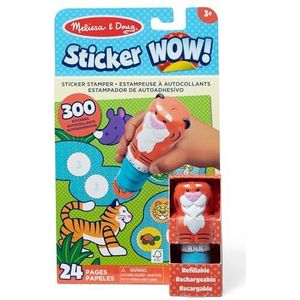 Melissa & Doug Stempel, stickers en stickerboek, meerkleurig, 10 x 6 x 1,85 cm