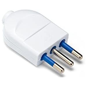 Velamp Plug -IT-10A Home, wit, 3 stuks