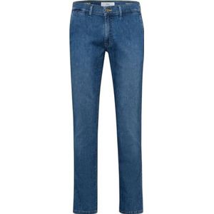 BRAX Pantalon en denim style Fabio Fd pour homme, style chino, Bleu moyen., 34W / 34L