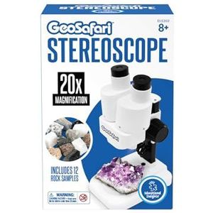 Learning Resources - Stereo GeoSafari microscoop, bekijk jezelf van Vicino die objecten in 3D, sinds 8 jaar voor, EI-5303