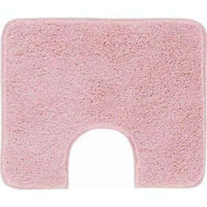 Grund Badmat 27 mm, zeer zacht en absorberend, antislip, 5 jaar garantie, melange, WC-model w.A. 50x60 cm, roze