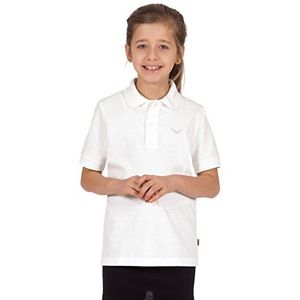 Trigema meisjes poloshirt wit (001), 92, wit (001)