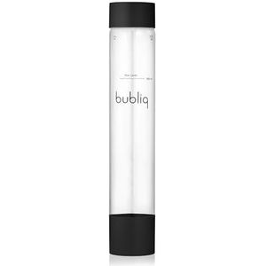 bubliq Drink carbonator fles - mat zwart - 1 liter - elegant en slank design - BPA-vrij