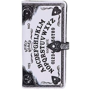 Nemesis Now White Spirit Board Ouija portemonnee van kunstleer, 18,5 cm, wit