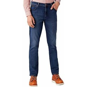 Wrangler Texas Slim jeans voor heren, Geel.