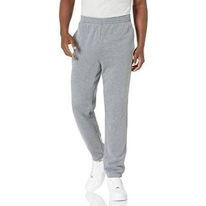 Amazon Essentials Fleece broek voor heren (verkrijgbaar in grote maat), grijs gemêleerd, maat XL
