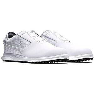 FootJoy Superlites Xp Boa golfschoenen voor heren, Zilver wit