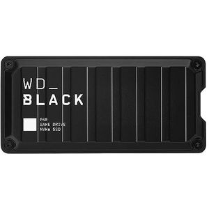 WD BLACK 1TB P40 Game Drive SSD USB-C USB 3.2 Gen 2x2, External NVMe, Solid State Drive tot 2000 MB/s, RGB-verlichting, compatibel met Playstation, Xbox, PC en Mac