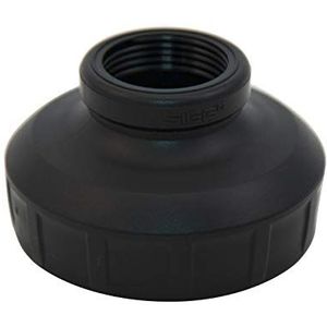 SIGG WMB adapter Black (Eén maat), reserveonderdeel voor SIGG drinkfles met brede hals, waterdichte adapterdeksel voor WMB drinkfles