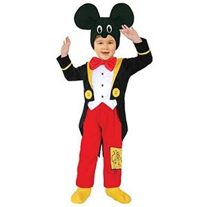 Ciao Mickey Mouse kostuum babykostuums voor kinderen en jongeren, zwart/rood/wit