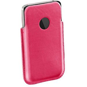 Cellular Line Ekoleder Elegance Universal PU Leather Case voor Apple iPhone 4 pink