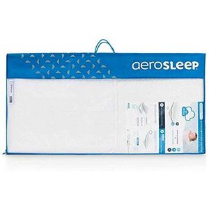 AEROSLEEP Safe Sleep Pack Evolution matras + matrasbeschermer, ademend, voor babybed, 67 x 137 cm, kleur Evolution