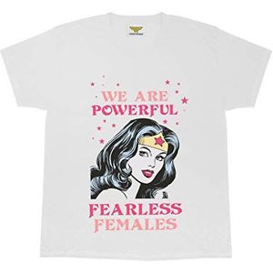 DC Comics T-shirt voor volwassenen kinderen Wonder Woman Fearless Family, Girls Wonder Woman