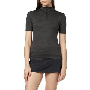 Dare 2b Pedal Through It Dames T-Shirt, zwart gemarmerd