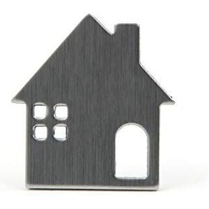 Mopec M550 Magnetisch silhouet huis 4,5 x 4 cm, metaal, meerkleurig, Eén maat