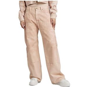 G-STAR RAW Bowey 3D Carpenter Jeans ample pour femme, Beige (Sun Faded Rugby Tan Gd D24354-d491-g551), 32W / 30L