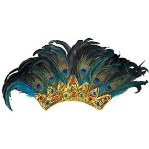 Boland 5211 Peacock Queen hoofdtooi kleurrijk