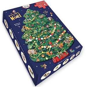 Puzzel - De grote kerstboom (50 stuks)