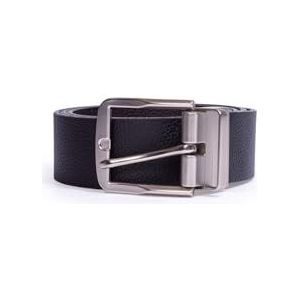 Calvin Klein Fl Cl Rev/Adj Lthr Belt 40 mm Herenriem (1 stuk), Solid Black / Solid Brown