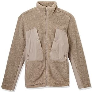 Only & Sons Onsvillads Sherpa Mix Jacket Otw Herenjas, Silver Lining, L, Silver Lining