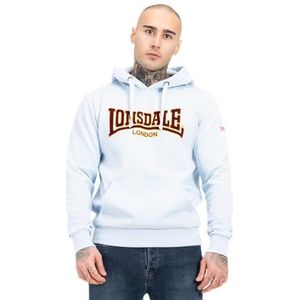 Lonsdale Sweat à capuche classique Ll002 pour homme, Ciel doux, S