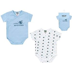 BOLEY Babybody voor jongens, blauw (Bubenmodellen 9950), 74-80, blauw (Bubenmodellen 9950)