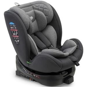 Interbaby Autostoel 0/1/2/3 Sella grijs - 360º-ISIZE-ISOFIX