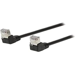 Valueline VLCP85127B30 netwerkkabel 3 m Cat5e SF/UTP (S-FTP) zwart - netwerkkabel (3 m, Cat5e, SF/UTP (S-FTP), RJ-45, RJ-45, zwart)