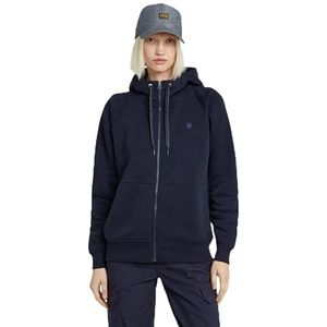 G-STAR RAW Premium Core 2.1 Zip Thru Hoodie voor dames, Blauw (Osaka Blue D22727-c235-3873)